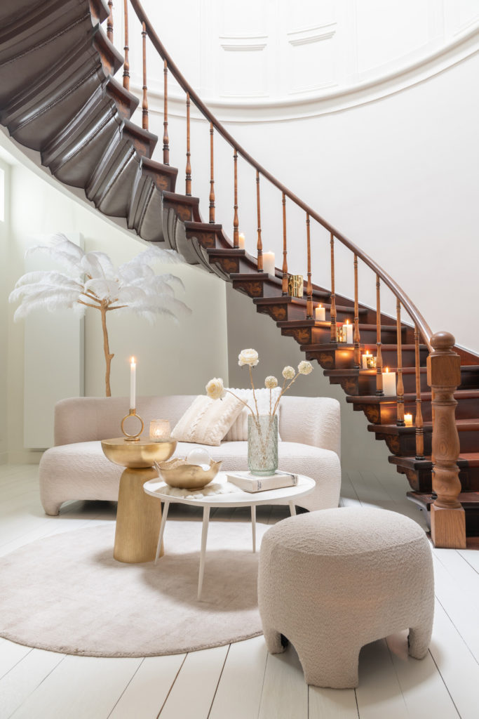 Escalier — courbe sculpturale