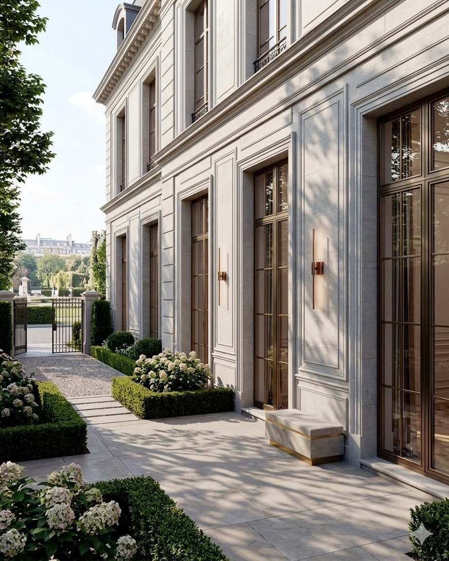 Façade hôtel particulier — THE GALLERY LL